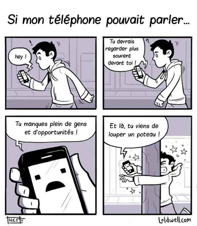 32 Dessins Qui Montrent De Manière Drôle Et Un Peu Flippante à Quel Point Les Smartphones 3096